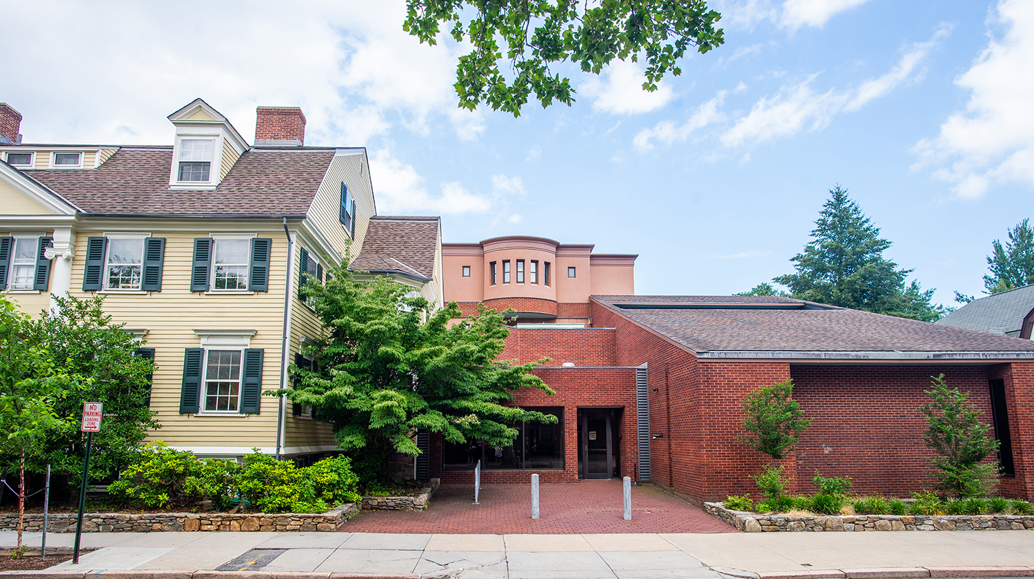 Photo of Kassar House, home of the Brown math department.